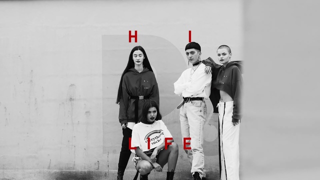 Video Reference: Trousers, Flash photography, Style, Black-and-white, Happy, People, Font, T-shirt, Wheel, Street fashion