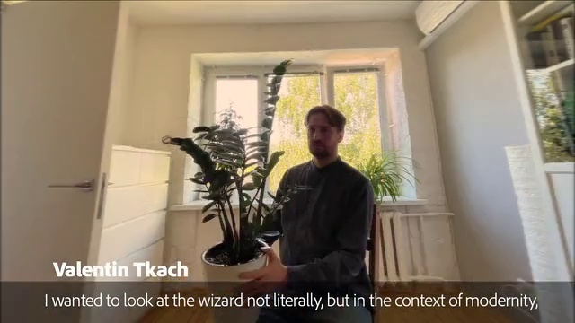 Video Reference: Plant, Houseplant, Building, Event, Flowerpot, Home door, Room, Curtain, Wood, House