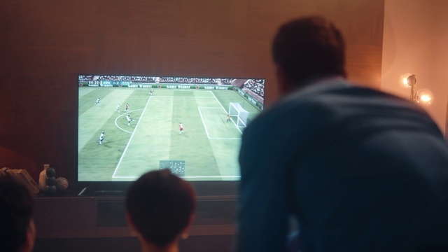 Video Reference: Display device, Television, Technology, Player, Flat panel display, Sport venue, Electronic device, Gadget, Leisure, Grass