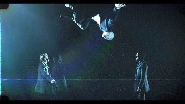 Video Reference: Human body, Performing arts, Entertainment, Organism, Flash photography, Font, Art, Display device, Performance art, Technology