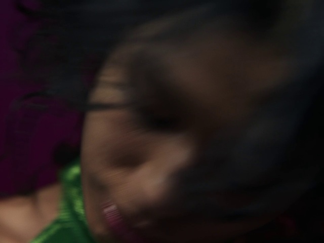 Video Reference: Eyelash, Chest, Event, Human leg, Beard, Magenta, Abdomen, Darkness, Facial hair, Flesh