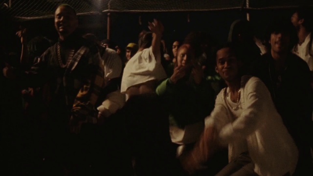 Video Reference: Adaptation, Entertainment, Fun, Event, Flash photography, Crowd, Midnight, Darkness, Hat, Room