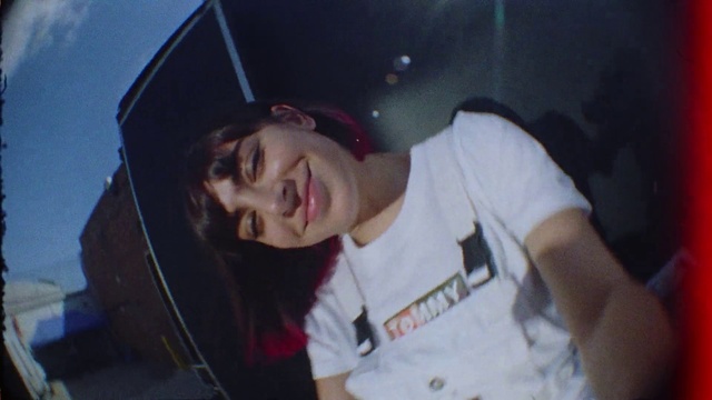 Video Reference: Smile, Eyebrow, Jaw, Flash photography, Gesture, Happy, Cool, T-shirt, Hat, Black hair