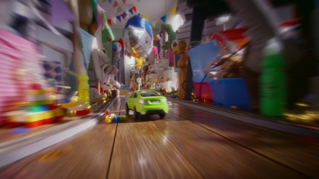 Video Reference: Car, Vehicle, Tire, Flooring, Recreation, Road, Asphalt, Fun, Event, Wood