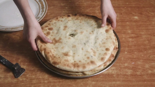 Video Reference: Food, Tableware, Ingredient, Recipe, Staple food, Baked goods, Naan, Cuisine, Dish, Chapati