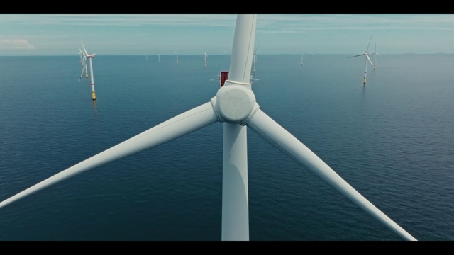 Video Reference: Windmill, Sky, Water, Wind farm, Wind turbine, Wheel, Wind, Composite material, Turbine, Machine