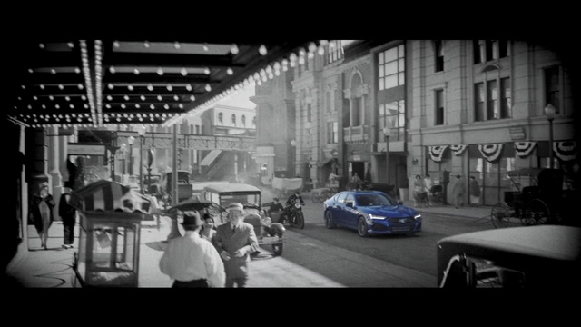 Video Reference: Car, Window, Vehicle, Building, Automotive lighting, Infrastructure, Mode of transport, Motor vehicle, Black-and-white, Style
