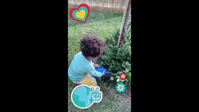 Video Reference: Vertebrate, Plant, People in nature, Happy, Baby & toddler clothing, T-shirt, Font, Grass, Toddler, Cool