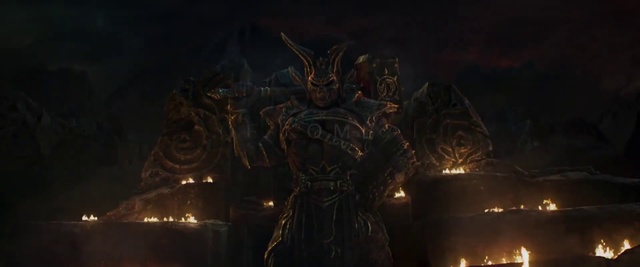 Video Reference: Supernatural creature, Cg artwork, Midnight, Art, Sculpture, Event, Darkness, Mythical creature, Video game software, Action-adventure game