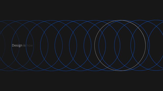 Video Reference: abstract, graphic, circles, blue lines, white outline, dark background, minimal, geometric, typography, modern, digital, pattern, design, template, wallpaper