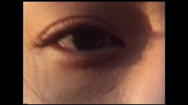 Video Reference: Eyelash, Tints and shades, Close-up, Flesh, Darkness, Macro photography, Visual arts