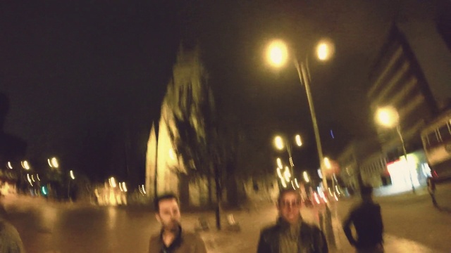 Video Reference: Sky, Automotive lighting, Street light, Infrastructure, Road surface, Lighting, Midnight, Thoroughfare, City, Metropolitan area