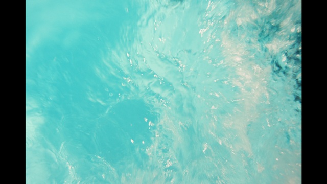 Video Reference: Water, Liquid, Azure, Fluid, Aqua, Plant, Natural material, Pattern, Electric blue, Wind wave