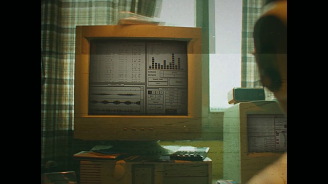 Video Reference: Wood, Gas, Tints and shades, Office equipment, Rectangle, Flooring, Machine, Room, Hardwood, Glass