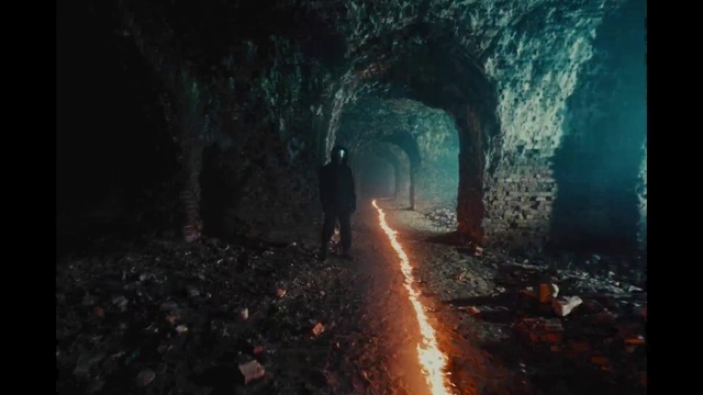 Video Reference: Natural environment, Atmospheric phenomenon, Tree, Thoroughfare, Landscape, Forest, Plant, Geological phenomenon, Tunnel, Midnight