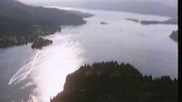 Video Reference: Water, Sky, Natural landscape, Atmospheric phenomenon, Landscape, Lake, Horizon, Mist, Headland, Hill