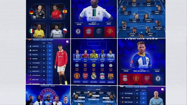 Video Reference: Blue, Font, Red, Electric blue, Technology, Team, Screenshot, Player, Sports uniform, Logo