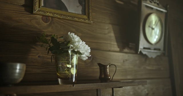 Video Reference: Light, Black, Tableware, Clock, Wood, Picture frame, House, Serveware, Darkness, Sculpture