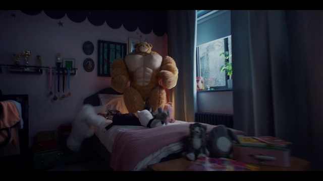 Video Reference: Comfort, Interior design, Wood, Living room, Curtain, Room, Art, Toy, House, Screenshot