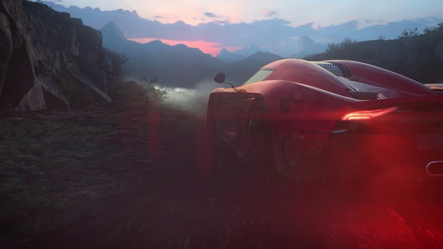 Video Reference: Cloud, Sky, Vehicle, Automotive lighting, Car, Automotive design, Mountain, Tree, Automotive exterior, Personal luxury car