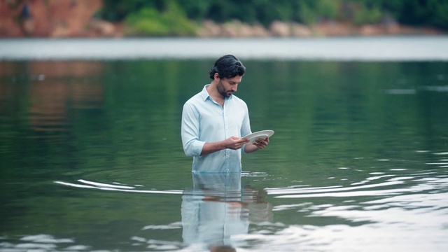 Video Reference: Water, Shorts, Lake, Sleeve, Leisure, Recreation, Fisherman, Reservoir, Elbow, Lake district