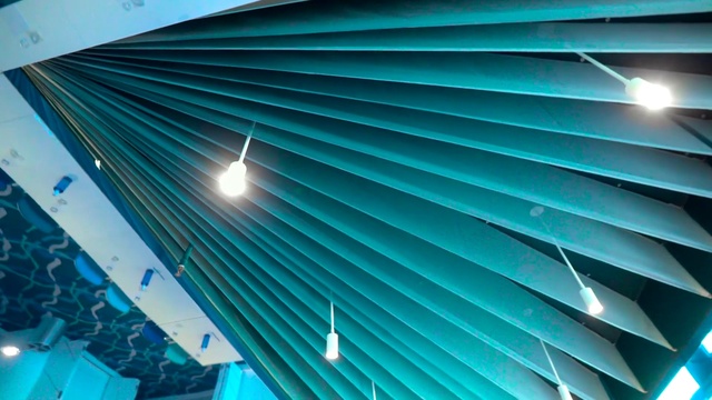 Video Reference: Daytime, Building, Blue, Stairs, Azure, Lighting, Architecture, Shade, Aqua, Beam