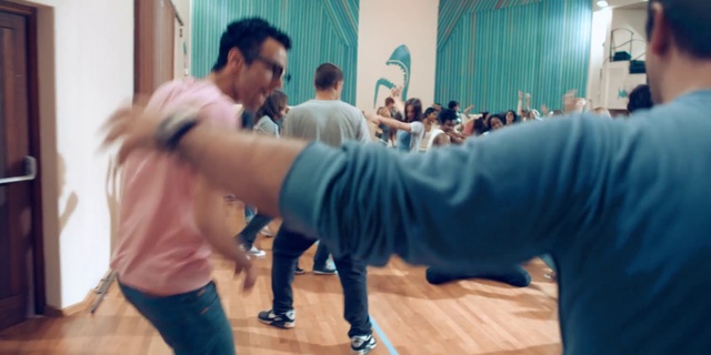 Video Reference: Performing arts, Gesture, Entertainment, Dance, T-shirt, Choreography, Sports, Event, Fun, Team sport