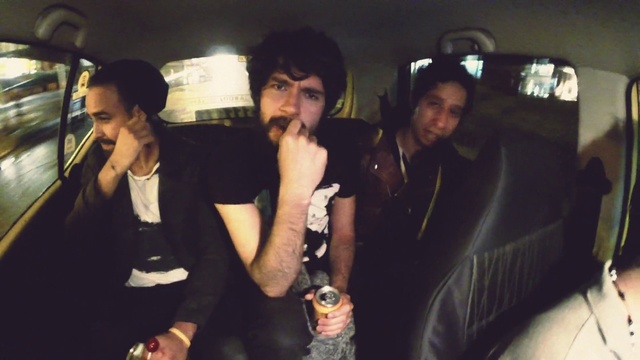 Video Reference: Hat, Flash photography, Cool, Jacket, Alcoholic beverage, Eyewear, Drink, Event, Fun, Microphone