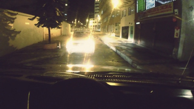 Video Reference: Automotive lighting, Infrastructure, Window, Road surface, Vehicle, Street light, Architecture, Asphalt, Headlamp, Tree