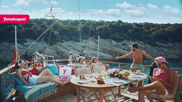 Video Reference: Cloud, Sky, Table, Furniture, Outdoor furniture, Swimwear, Body of water, Leisure, Travel, Brassiere