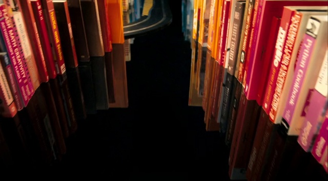 Video Reference: Wood, Textile, Bookcase, Publication, Shelving, Book, Material property, Shelf, Tints and shades, Flooring