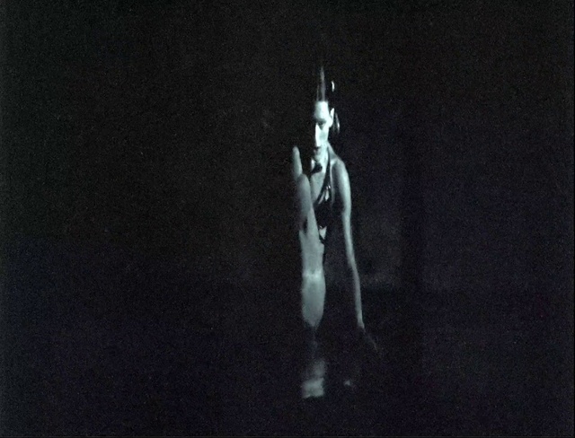 Video Reference: Flash photography, Gesture, Art, Event, Darkness, Chest, Monochrome photography, Performing arts, Sculpture, Visual arts