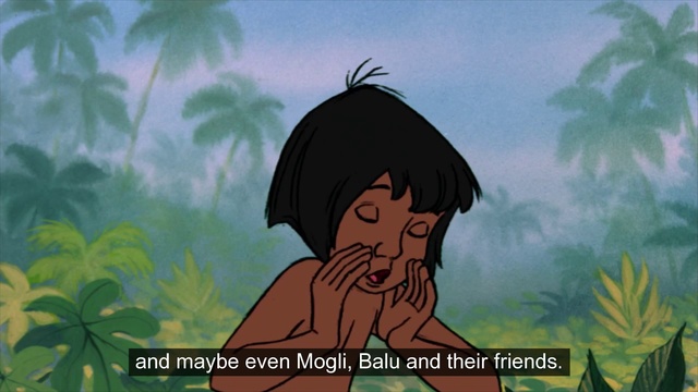 Video Reference: Plant, Cartoon, People in nature, Organism, Gesture, Happy, Tree, Grass, Terrestrial plant, Black hair