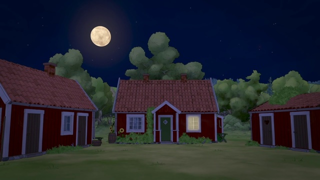 Video Reference: Sky, Property, Cloud, Ecoregion, Nature, Natural environment, Moon, Paint, Art, Biome