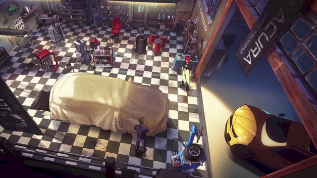 Video Reference: Automotive design, Building, Motor vehicle, Flooring, Floor, Leisure, Recreation, Car, Automotive exterior, Event