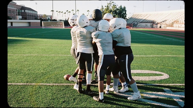 Video Reference: Footwear, Shorts, Sports equipment, Sports gear, Player, Gesture, Grass, Jersey, Football equipment, Sneakers