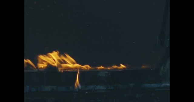 Video Reference: Rectangle, Amber, Heat, Gas, Font, Fire, Tints and shades, Space, Event, Art