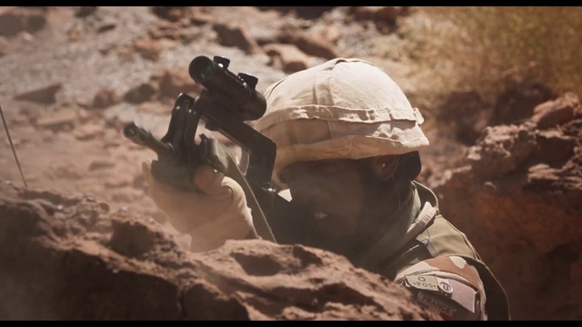 Video Reference: Camouflage, Helmet, Military camouflage, Cap, Marines, Military person, Gesture, Soldier, Military uniform, Goggles