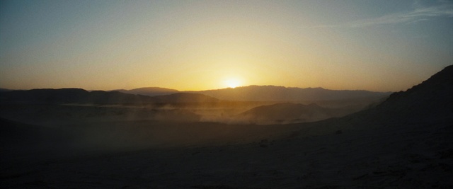 Video Reference: Sky, Afterglow, Cloud, Natural landscape, Mountain, Astronomical object, Red sky at morning, Dusk, Sun, Tree