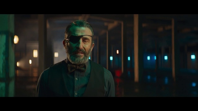 Video Reference: Beard, Flash photography, Facial hair, Moustache, Darkness, Event, Electric blue, Fun, Midnight, Night