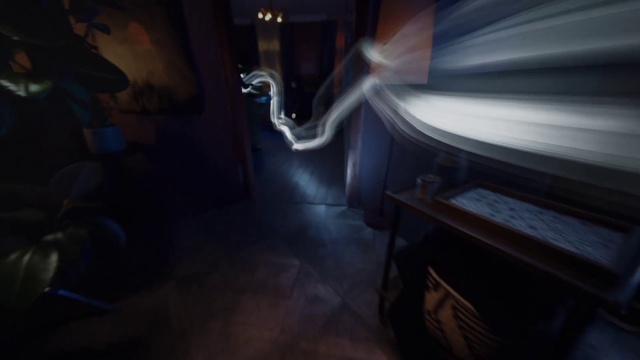 Video Reference: Automotive lighting, Gas, Tints and shades, Wood, Darkness, Electric blue, Room, Pc game, Transport, Night
