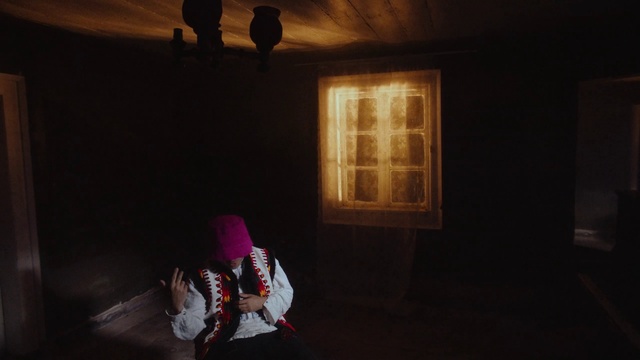 Video Reference: Window, Lighting, Flash photography, Hat, Wood, Tints and shades, Darkness, Sun hat, Event, Room