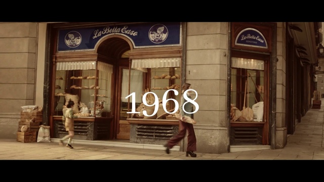 Video Reference: Window, Building, Font, Facade, Retail, Wood, Art, Display case, Street, City