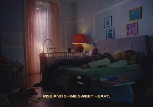 Video Reference: Comfort, Building, Interior design, Grey, Bed frame, Floor, Lamp, Living room, Picture frame, Tints and shades