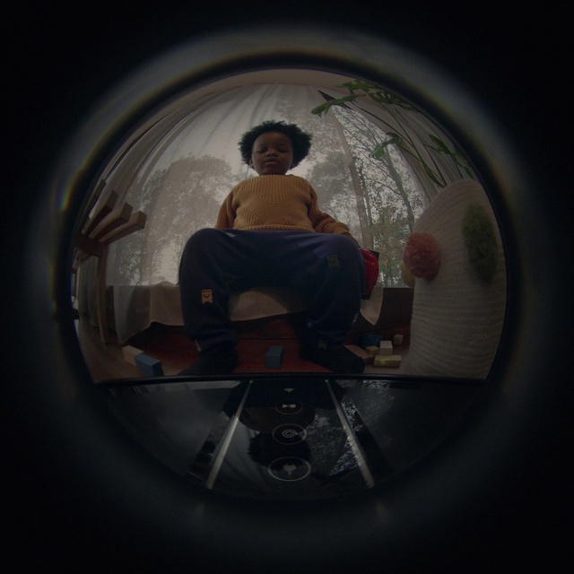 Video Reference: Flash photography, Circle, Art, Space, Darkness, Symmetry, Room, Stock photography, Eyewear, Sitting