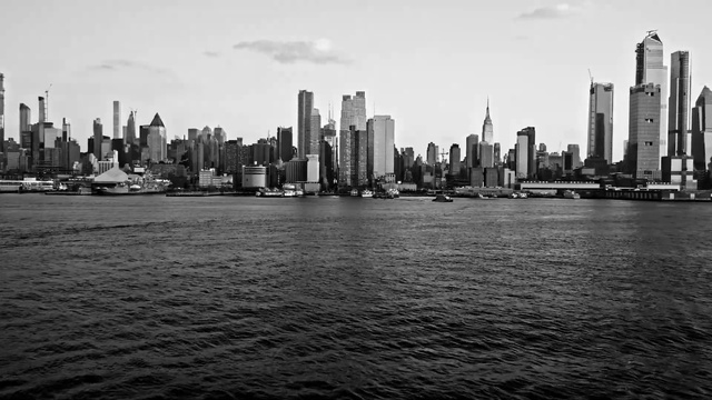 Video Reference: Water, Sky, Cloud, Skyscraper, Building, Nature, Black, Black-and-white, Tower block, Architecture