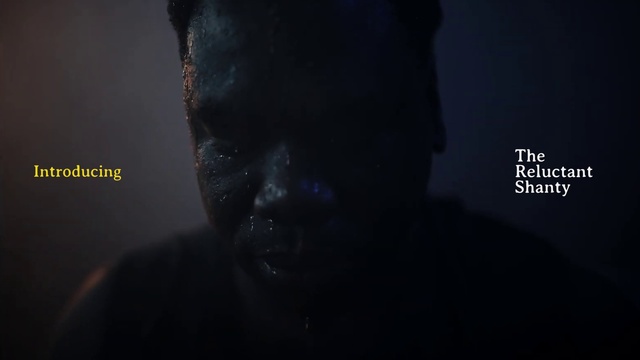 Video Reference: Flash photography, Font, Darkness, Electric blue, Midnight, Fictional character, Monochrome photography, Night, Portrait photography