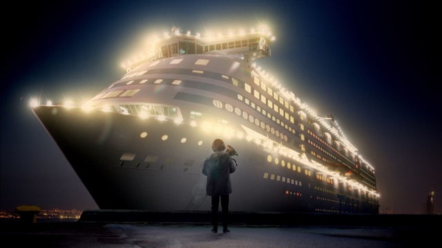 Video Reference: Boat, Naval architecture, Vehicle, Cruiseferry, Watercraft, Sky, Cruise ship, Passenger ship, Ship, Water