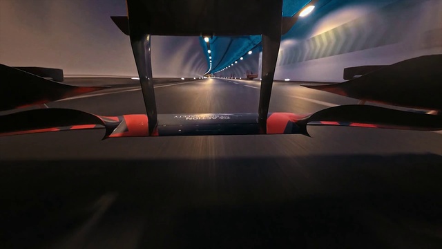 Video Reference: Hood, Automotive design, Aircraft, Automotive exterior, Automotive lighting, Tints and shades, Aerospace manufacturer, Sky, Air travel, Space