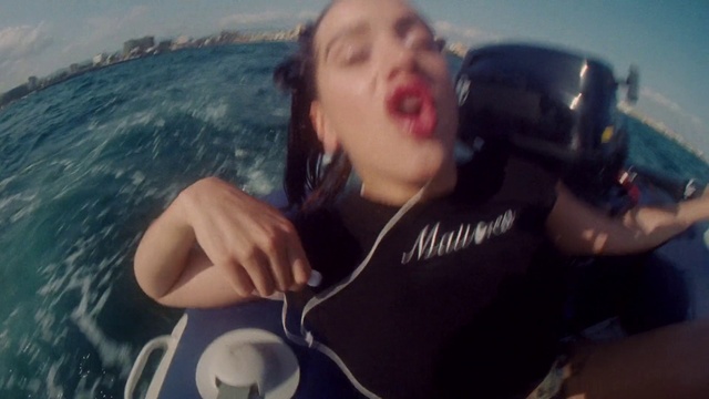 Video Reference: Water, Happy, Cool, Leisure, Fun, Eyewear, Recreation, Personal protective equipment, Travel, Wind